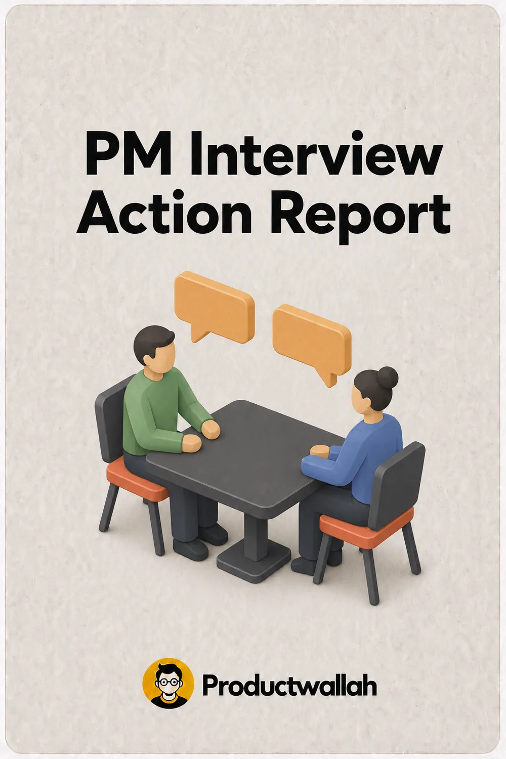 PM Interview Action Report — book cover