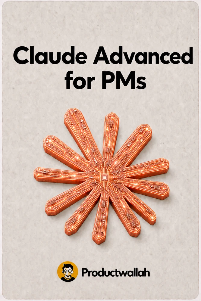 Claude Advanced for PMs — guidebook cover
